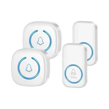 Imagem de Campainha Inteligente Sem Fio Mini Com 60 Toques Silenciosos Para Casa