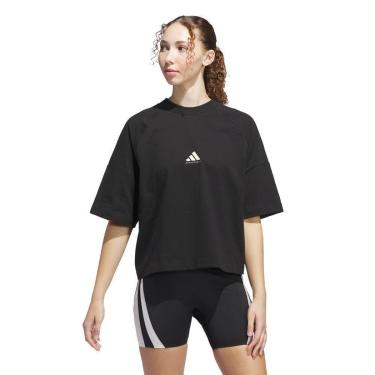 Imagem de Camiseta Adidas Boxy Basketball Feminina-Feminino