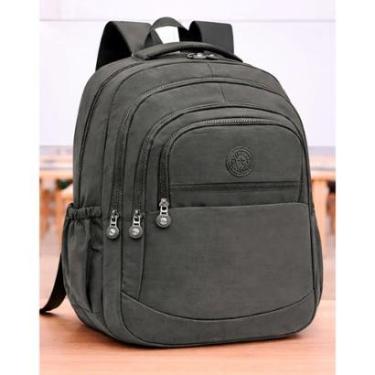 Imagem de Mochila Feminina Escolar Grande Estudante Adolescente Universitário Espaçosa-Unissex