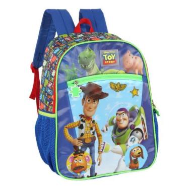 Imagem de Mochila Infantil Escolar Toy Story Woody e Buzz - - LUXCEL, VERDE