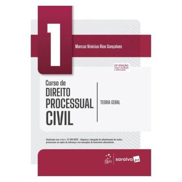 Imagem de Curso De Direito Processual Civil - Teoria Geral - Vol.1 - 23ª Edição 2026