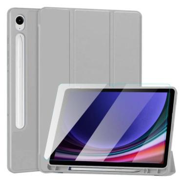 Imagem de Kit Case Tpu Dobrável + Película Para Tab Samsung S9 11 X710