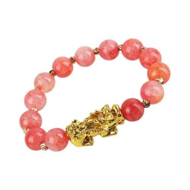 Imagem de Pulseira Unissex Pixiu Guardião, Contas De Feng Shui Chinesas Para Sor