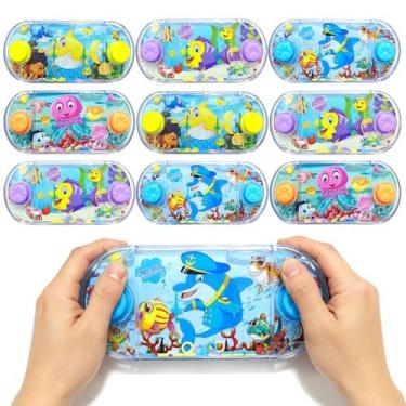 Imagem de 10 Brinquedo Aquaplay Argolas Peixinho p/ Sacolinha Surpresa - Barcelo