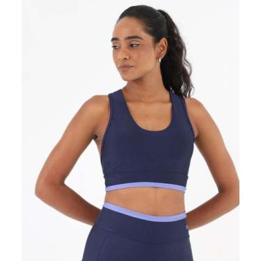 Imagem de Top Fitness Nadador Recorte Com Bojo Marisa Azul-71056, Azul, G