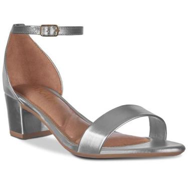 Imagem de Sandalia Feminina Salto Baixo Bloco Confortavel A326 - Usetakata/E-Tak