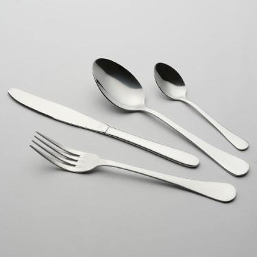 Imagem de Kit 24 Peças Talheres Faqueiro Home&Co Phoenix Aço Inox Prateado Faca Garfo Colher