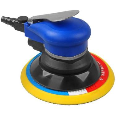 Imagem de Lixadeira Roto Orbital Pneumática 6 5mm Sem Aspiração Profissional - R