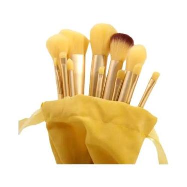 Imagem de Conjunto De Pincéis De Maquiagem Macios E Fofos Para Base, Blush, Pó, 