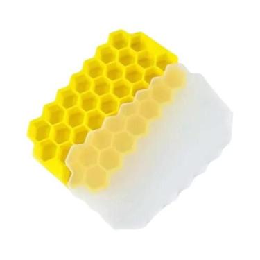 Imagem de Forma De Gelo De Silicone Com 148 Cavidades E Tampa, Fácil De Desenfor