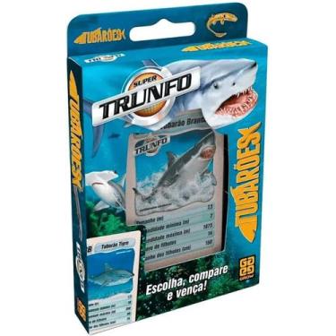 Imagem de Jogo De Cartas Super Trunfo Tubarões Grow - 1491