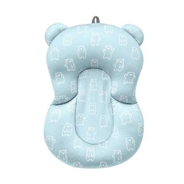 Imagem de Almofada De Banho Buba para Bebê Ursinho Azul