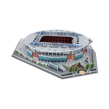 Imagem de Quebra-Cabeça 3D Grande De Estádio Em Papel Para Fãs De Futebol - Apoi