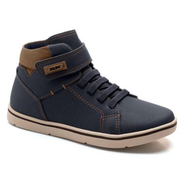 Imagem de Bota Cano Médio Infantil Menino Klin Flyer Marinho 469.212-Masculino