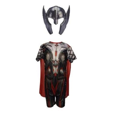 Imagem de Fantasia Infantil Roupa Thor Com Máscara Realista - Parfum E Fantaisie