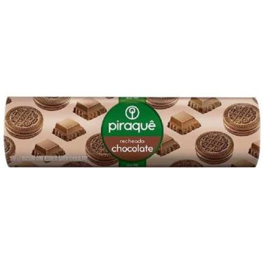 Imagem de Biscoito Recheado Chocolate Piraquê - 160g, 1, Chocolate