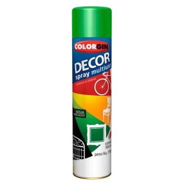 Imagem de Spray Decor Multiuso Metálico Verde Amazonas (874) - Colorgin