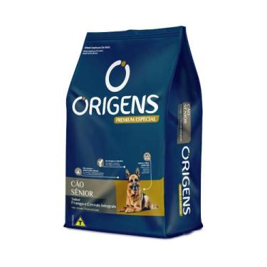 Imagem de Ração Origens Frango e Cereais Cães Sênior Médio e Grande 15kg - Adima