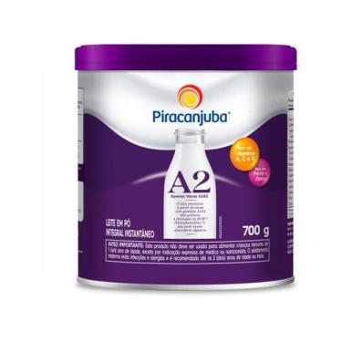 Imagem de Leite Em Po A2 Integral Instantâneo 700g Piracanjuba Lata
