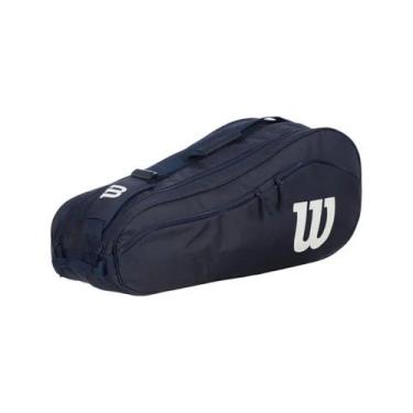 Imagem de Raqueteira Wilson Advantage 6 PK Marinho