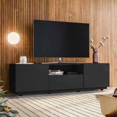 Imagem de Rack para TV até 55 Polegadas MDF 180cm Rodízios Royal - Olivar