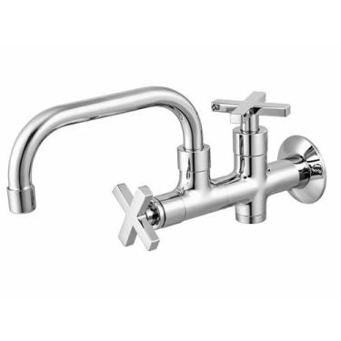 Imagem de Torneira para Tanque com Adaptador para Máquina de Lavar 1175 C28 Mebe