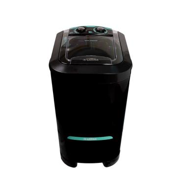 Imagem de Lavadora De Roupas Tanquinho Preto 10Kg 127V Semiautomática La555