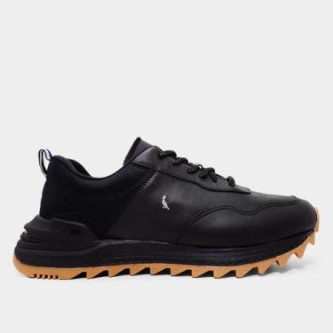 Imagem de Tênis Reserva Infinity Masculino, Preto, Marrom, 41