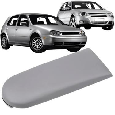 Imagem de Tampa Apoio Braço Console Golf Bora Passat New Beetle Cinza - HD