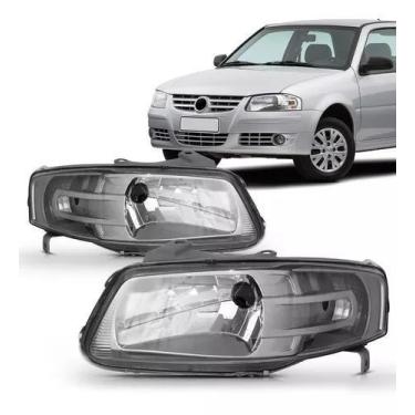 Imagem de Par farol gol g4 2006 07 08 09 10 11 12 13 2014 masc cinza - BBS BIBAS