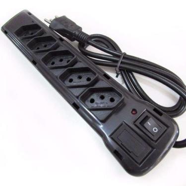 Imagem de Filtro de Linha Extensão com 5 Tomadas - Fiolux