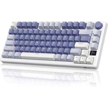 Imagem de Teclado para jogos sem fio RK ROYAL KLUDGE M75 com tela OLED