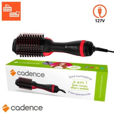 Imagem de Escova Secadora de Cabelo Cadence 4 em 1 Rouge Style 127V 1200W - ESC7