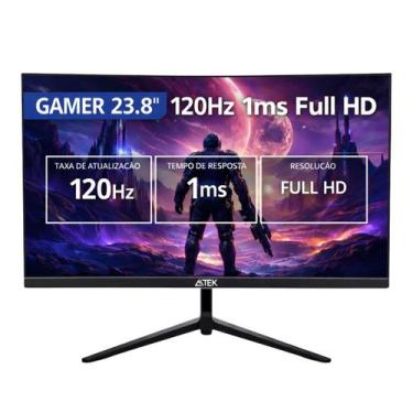 Imagem de Monitor Gamer 23.8 pol 120Hz 1ms Full HD FreeSync HDMI Aitek Delta M24