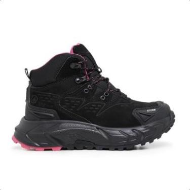 Imagem de Bota Tênis Adventure Feminino Conforto Couro Solado Leve-Feminino