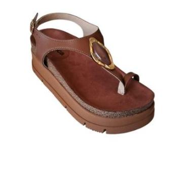 Imagem de Sandália F. Plataforma Anatômica Anel de Dedo Moleca 5513110-Feminino