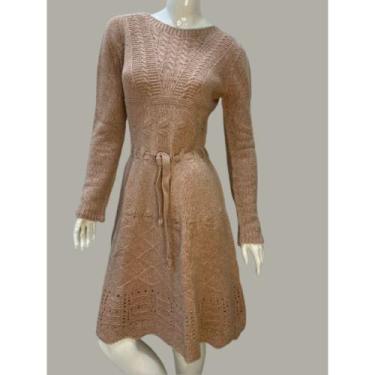 Imagem de Vestido Tricot Feminino Lançamento Elegante Mousse Sem Costuras - GIUL