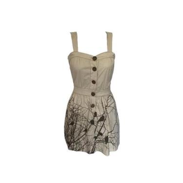 Imagem de Vestido Bege Botoes Frysaide, P