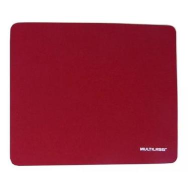 Imagem de Mouse Pad Multilaser Slim Premium Original Cor:Vermelho, Vermelho