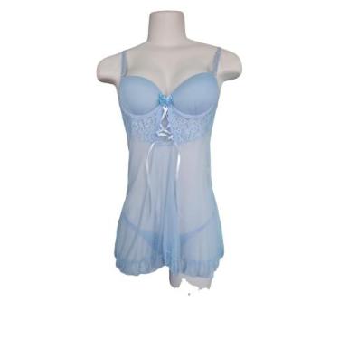 Imagem de Camisola juliana - DAMOR, Azul claro, G