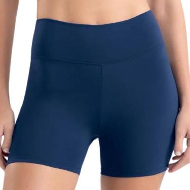 Imagem de Shorts Fitness Esportivo Feminino Curto Com Bolso Poliamida - Mash, Ma