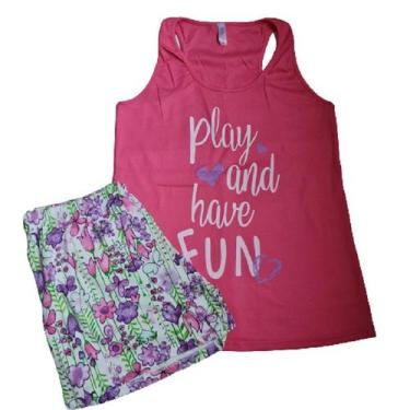 Imagem de Pijama Conjunto Regata Feminino Malwee Have Fun Rosa - Malwee Liberta,