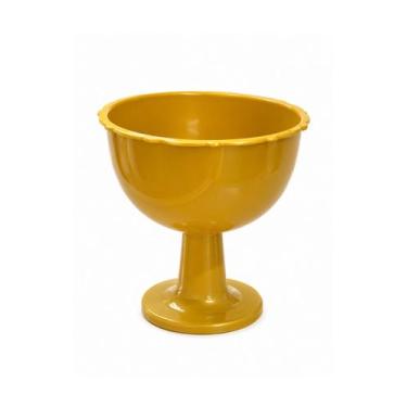 Imagem de Taça Inclinada Cor Ouro P/ Sobremesa 1,1 Litros - LS Toys