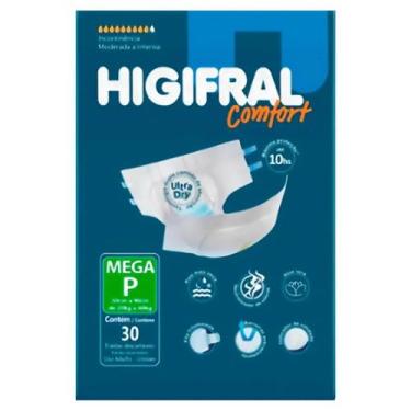 Imagem de Fralda Geriatrica Higifral Confort Mega, G