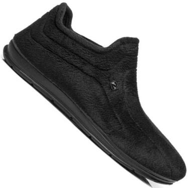 Imagem de Pantufa Pegada 166022 Masculino, Preto, 39