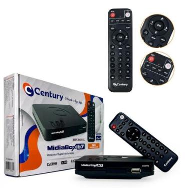 Imagem de Receptor Digital de Satélite Century Midiabox B7 Sat HD Regional Banda