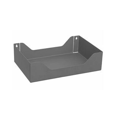 Imagem de Porta Objetos de Parede Organizador de Acessórios 30x20cm Grande Cinza Masutti Organize