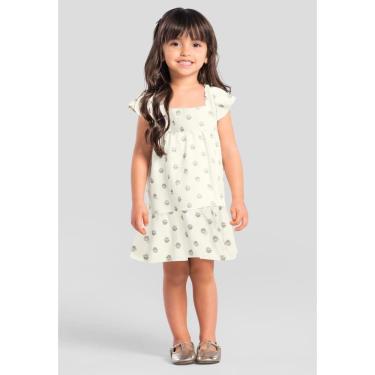 Imagem de Vestido infantil menina de flores Mundi