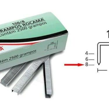 Imagem de Grampo de Forro Pvc 260g 2500 Peças - Rocama