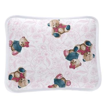 Imagem de Fronha Estampada para Travesseiro Bebê Infantil 30 x 40cm 100% Algodão